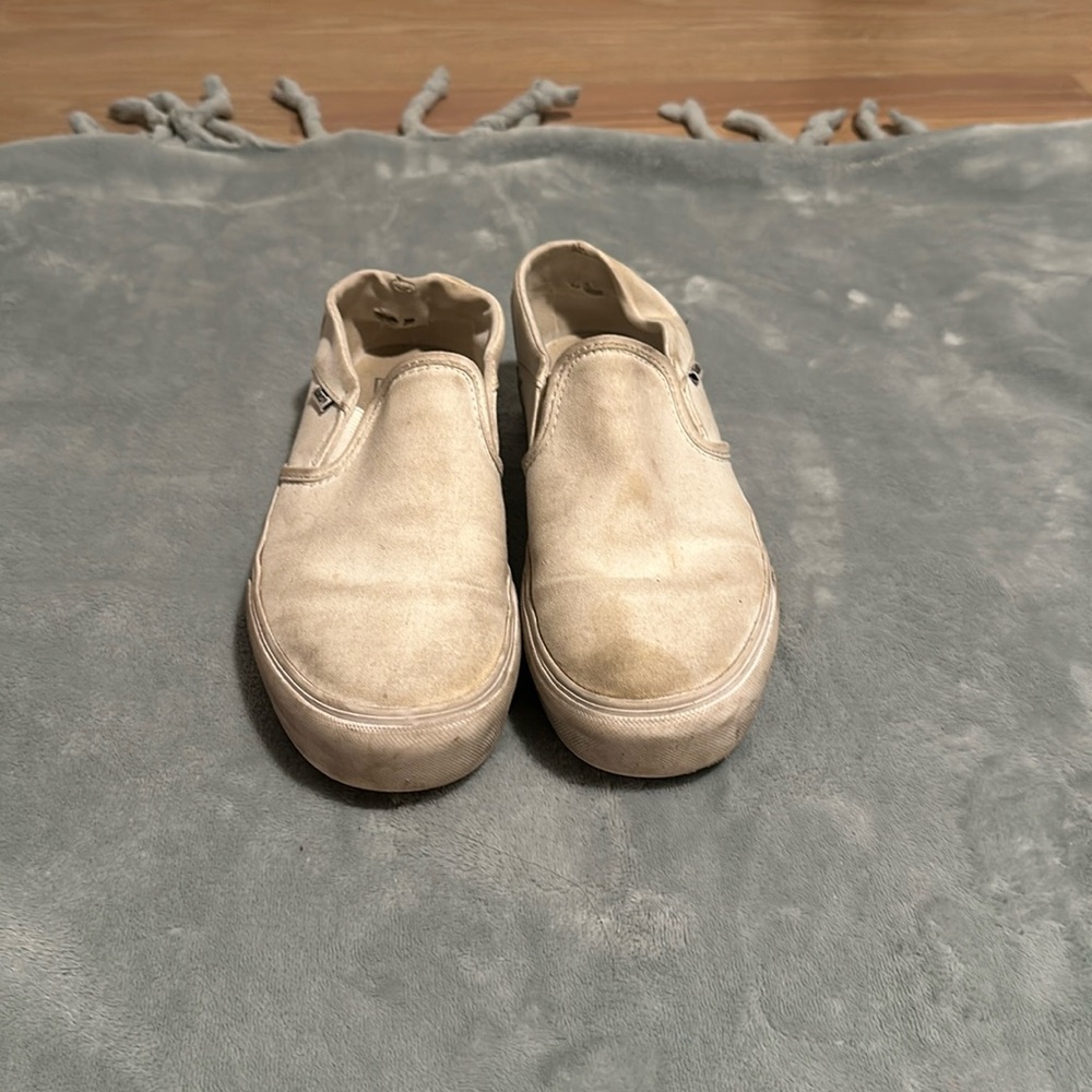 Platform Vans Slide Ons